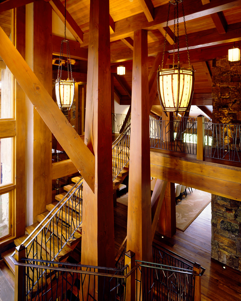 Staircase - modern staircase idea in Denver
