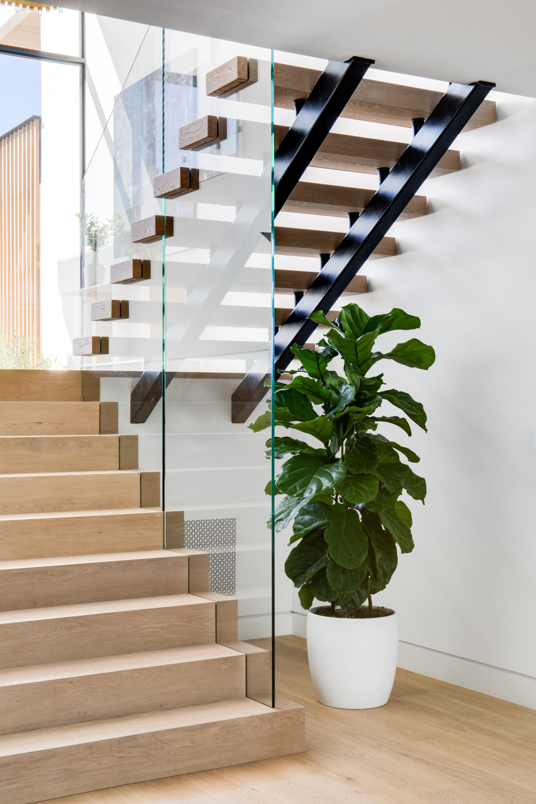 75 Beautiful Mid Century Modern Wooden Staircase Pictures Ideas August 2020 Houzz