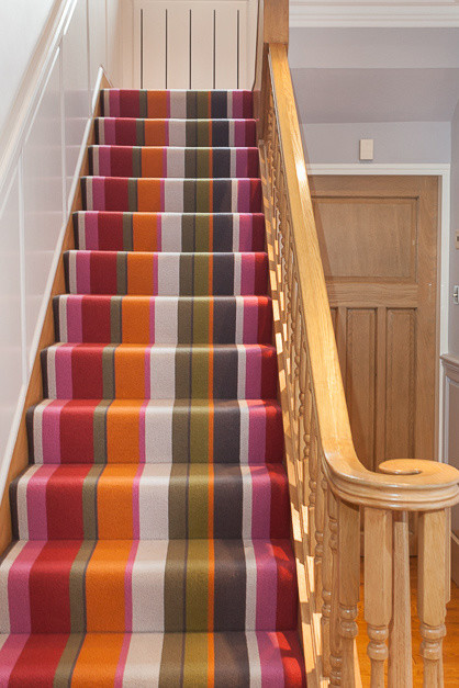 Contemporary staircase in Essex.