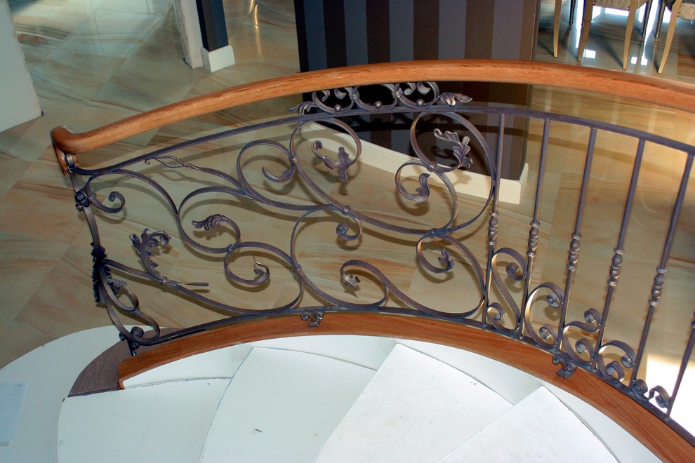 Staircase - mediterranean staircase idea in Other