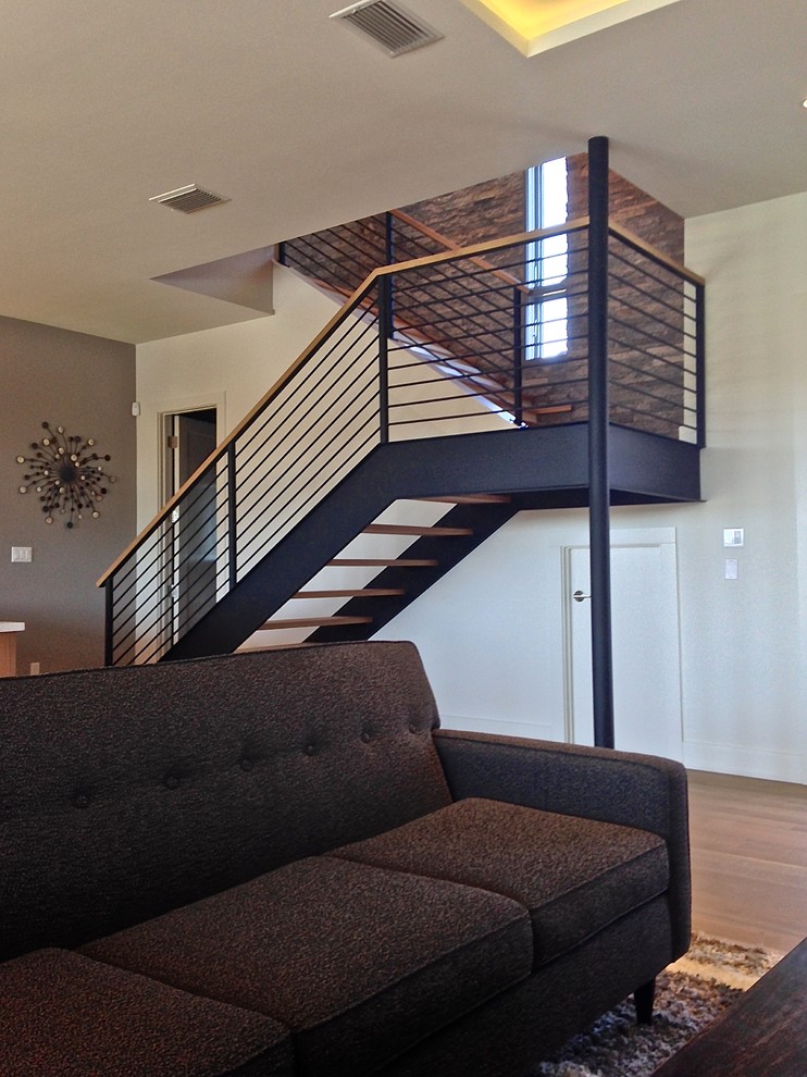 Zen Gardens Way Modern Staircase Austin by BarleyPfeiffer