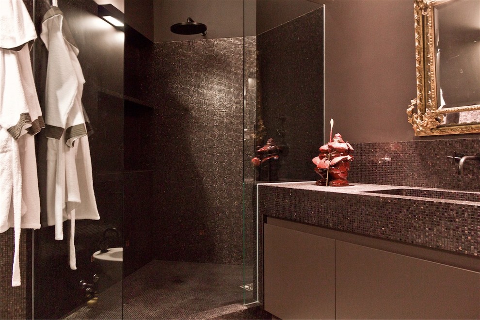Foto di una stanza da bagno design