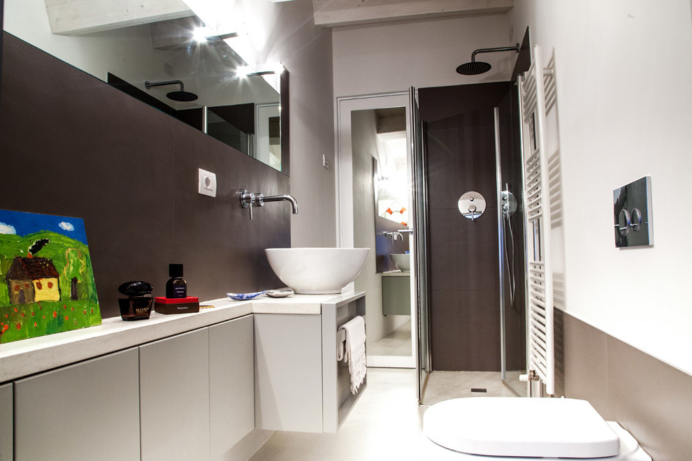 Photo of a contemporary bathroom in Other.