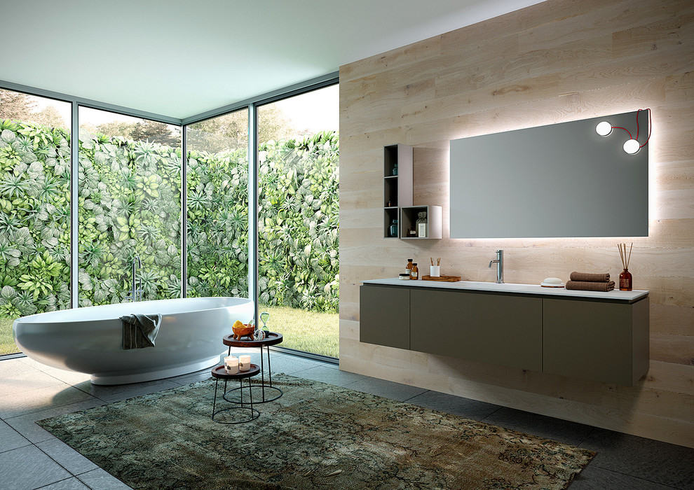 Catalogo Arredo bagno Ghezzi - Contemporary - Bathroom - Milan - by  Nespoli3d | Houzz IE
