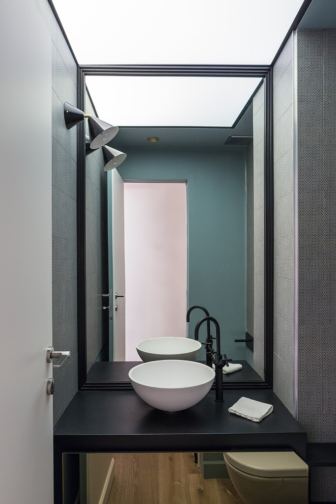 Photo of a contemporary bathroom in Turin.