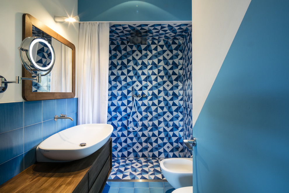 This is an example of a beach style bathroom in Other.