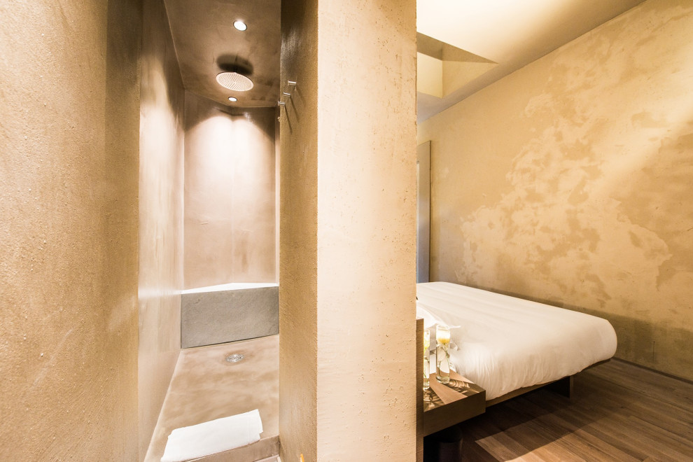 Foto di una stanza da bagno moderna di medie dimensioni