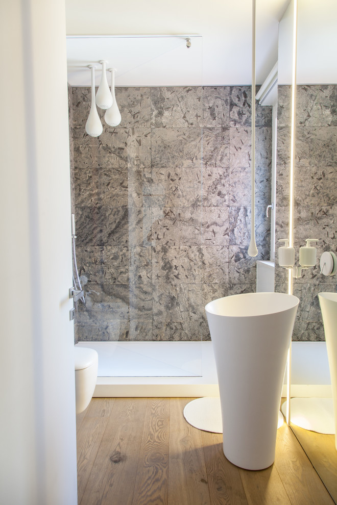 This is an example of a contemporary bathroom in Other.