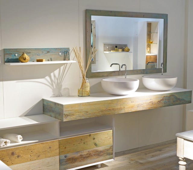 Mediterranean style bathroom - Realizzazione bagno stile mediterraneo -  Mediterraneo - Stanza da Bagno - Altro - di Bianchini & Capponi | Houzz