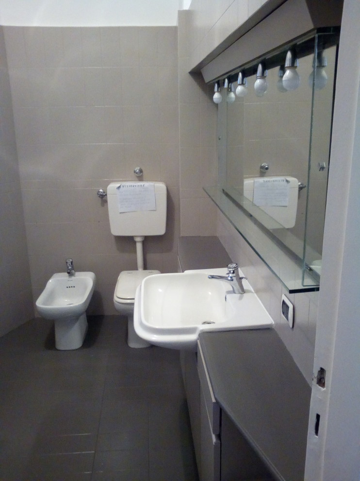 prima e dopo bagno e cucina, piastrelle rinnovate con le resine ...