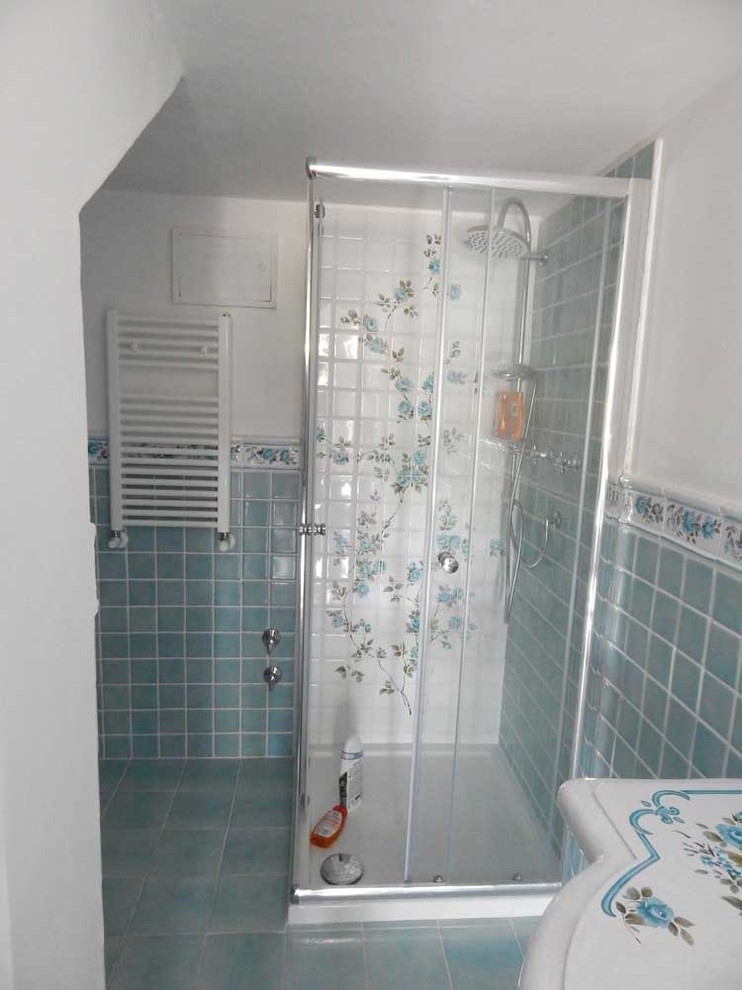 Foto di una stanza da bagno stile marino
