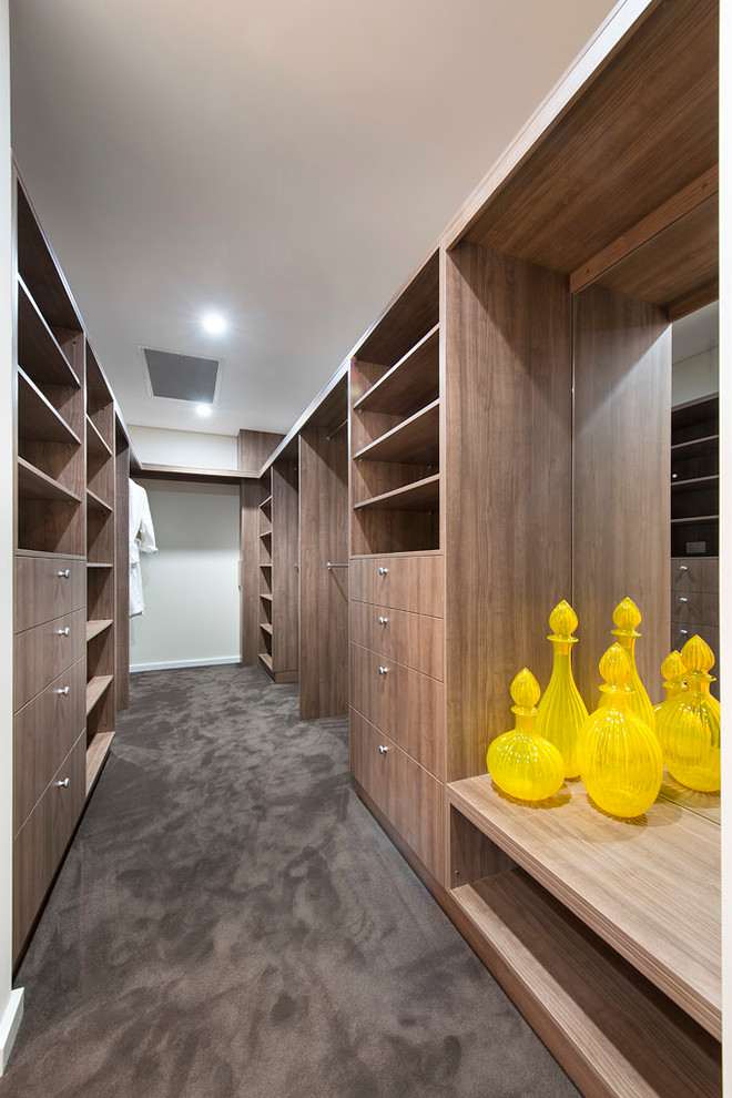 Example of a large trendy closet design in Perth