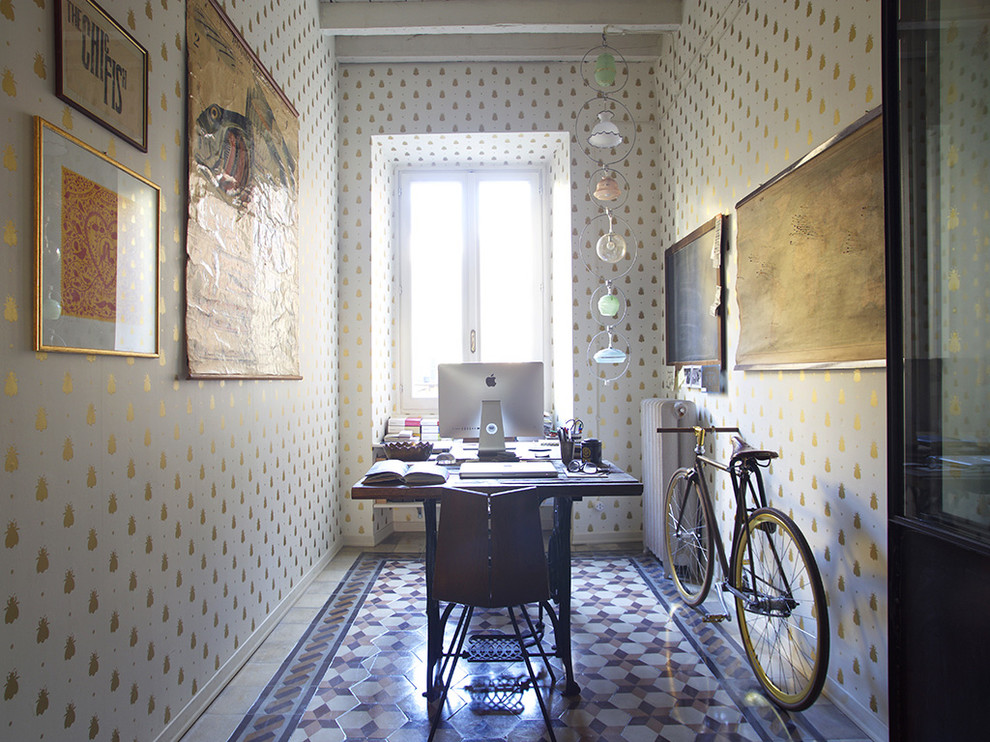 Example of an urban home office design in Milan