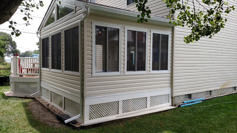 3 Season Room Traditional Sunroom Baltimore by Tomas Brothers Home Improvement Houzz