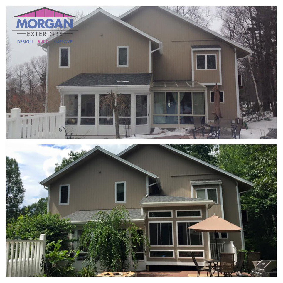4 Season Sunroom / Londonderry, NH Rustic Sunroom