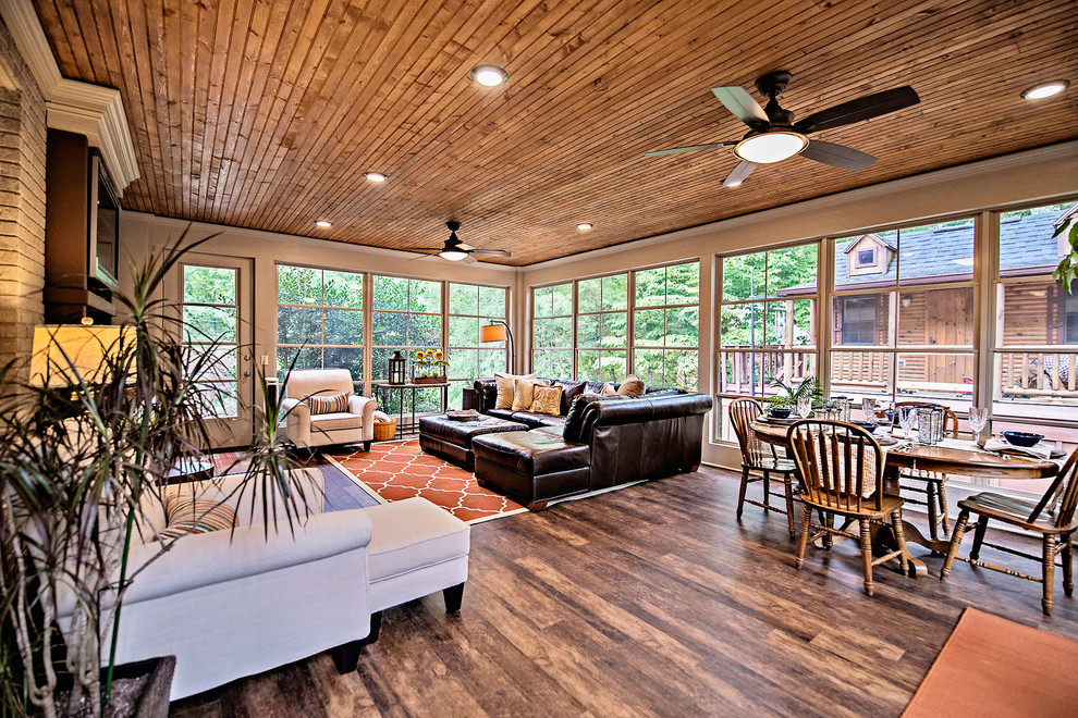 600 Bradford Trace Renovation. Traditional Sunroom Nashville by