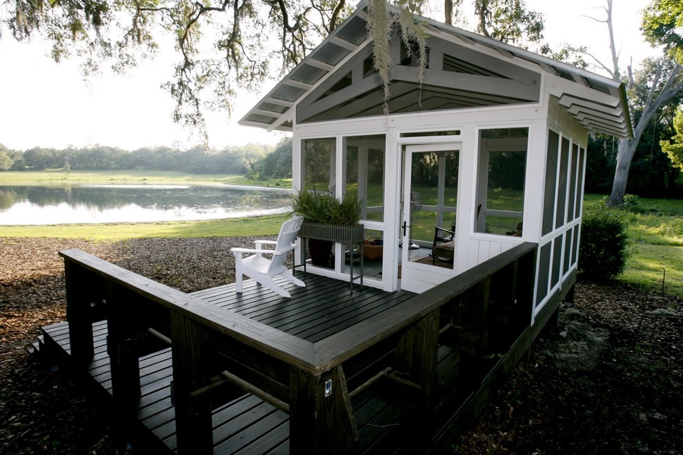 Amazing Southern Yellow Pine Deck Ideas Modern Sunroom Atlanta