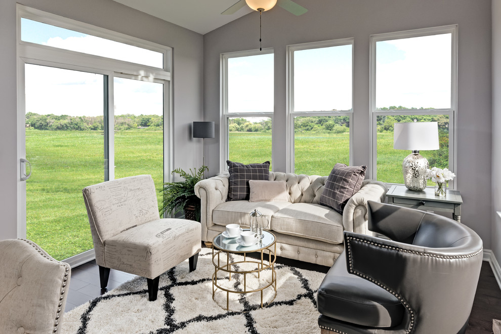 Anthem at Tribute Wixom Village Modern Sunroom Detroit by