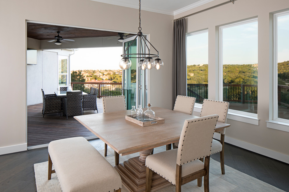 Ashton Woods Bellagio Model - Transitional - Sunroom - Austin - by