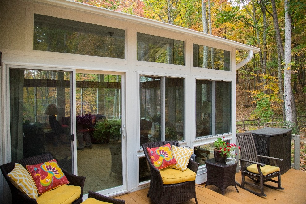 Design ideas for a medium sized traditional conservatory in Other with a standard ceiling.