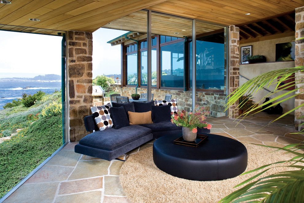 Design ideas for a large coastal conservatory in San Francisco.