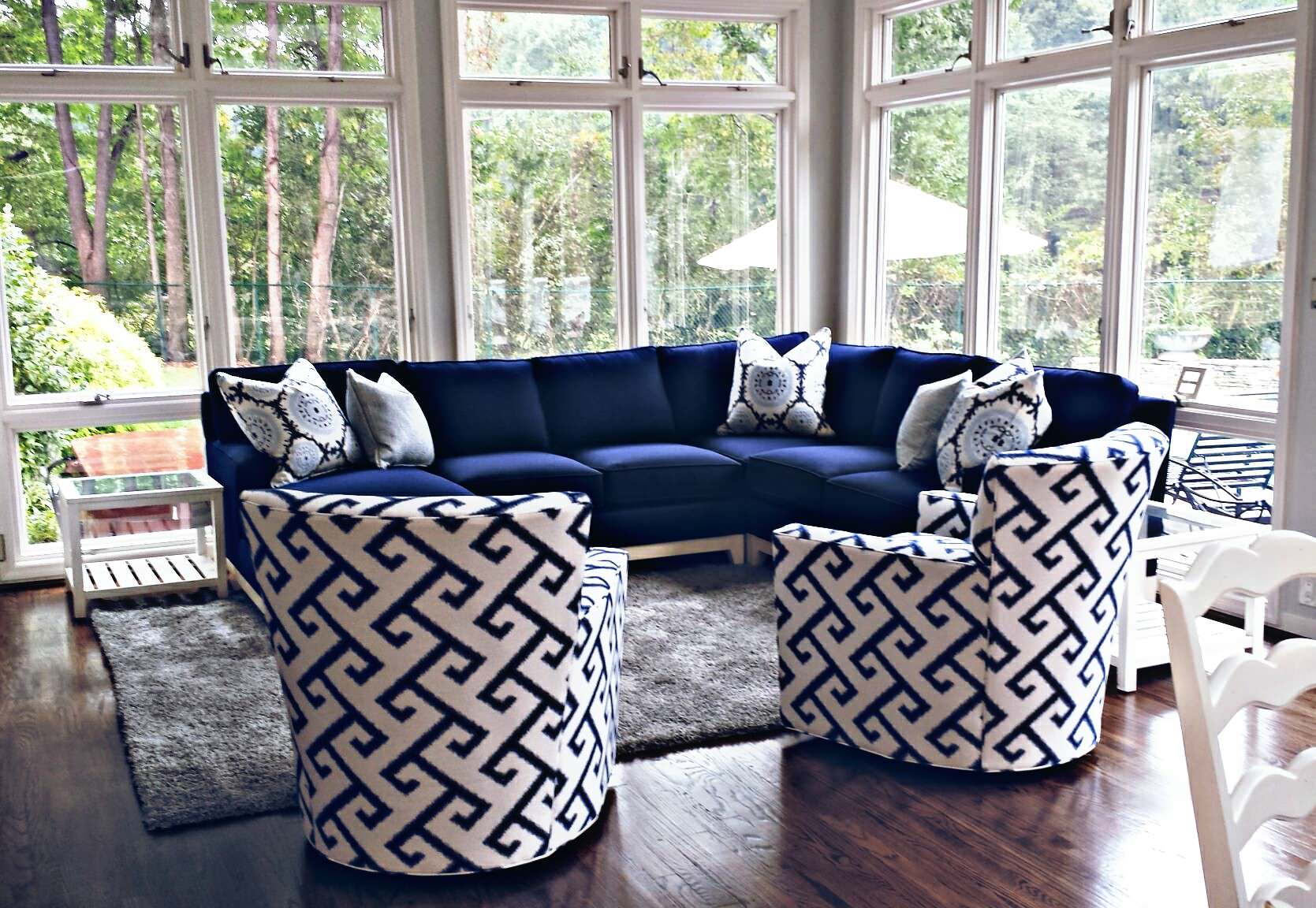 Navy Blue Sunroom Ideas - Rooms Viewer Sunroom Furniture Cottage Living