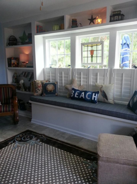 Brunswick Large Built Ins With Storage Bench Conservatory Other By The Preppy Carpenter Houzz Uk