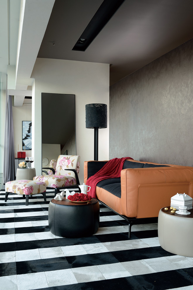 Inspiration for a small contemporary sunroom remodel in Miami