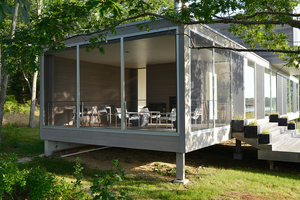 Chebeague Island Home Modern Sunroom Seattle by AGS Stainless