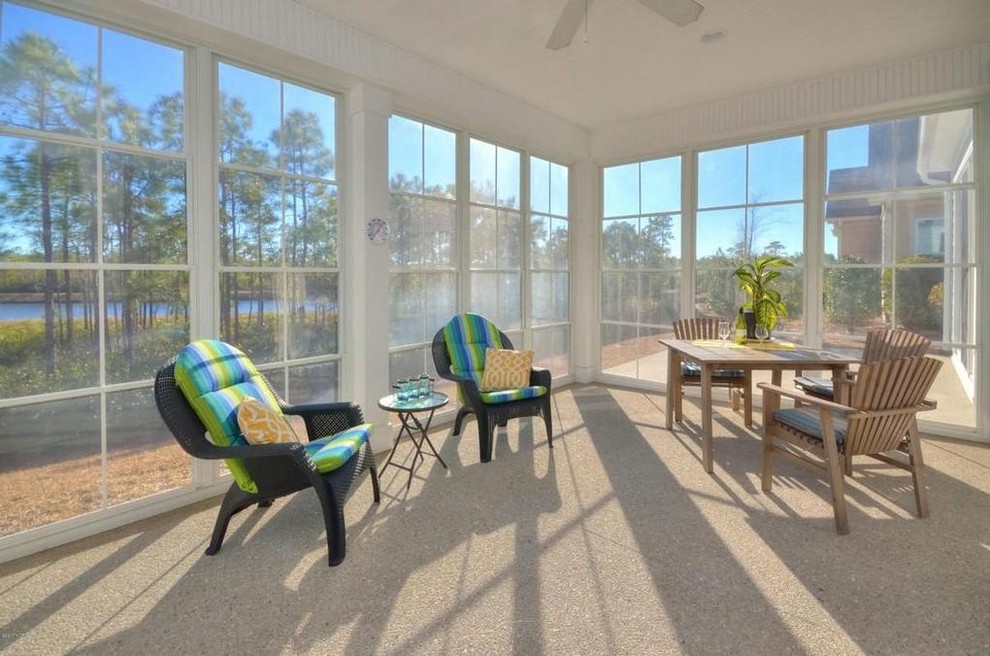 Coastal Stage and Rearrange Beach Style Sunroom Other by