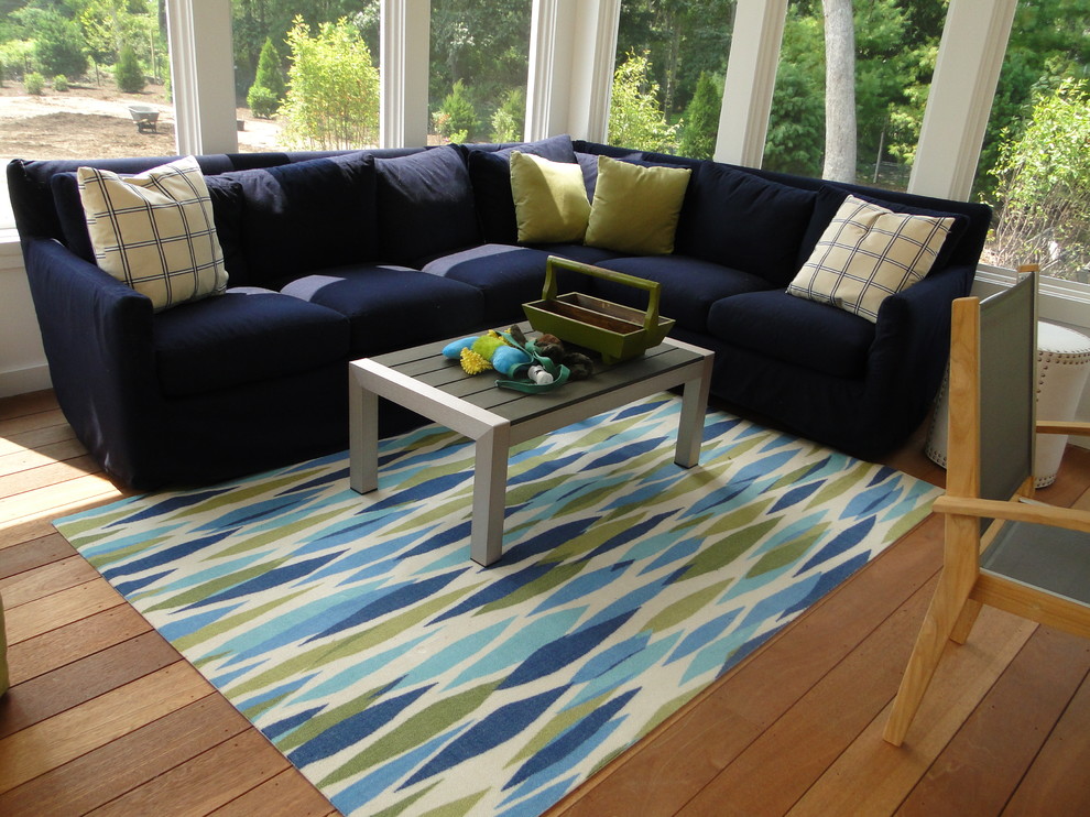 Completed Living Room Projects Transitional Sunroom New York by