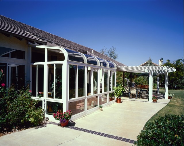 Curved Eave Sunrooms Modern Conservatory San Francisco by CThru
