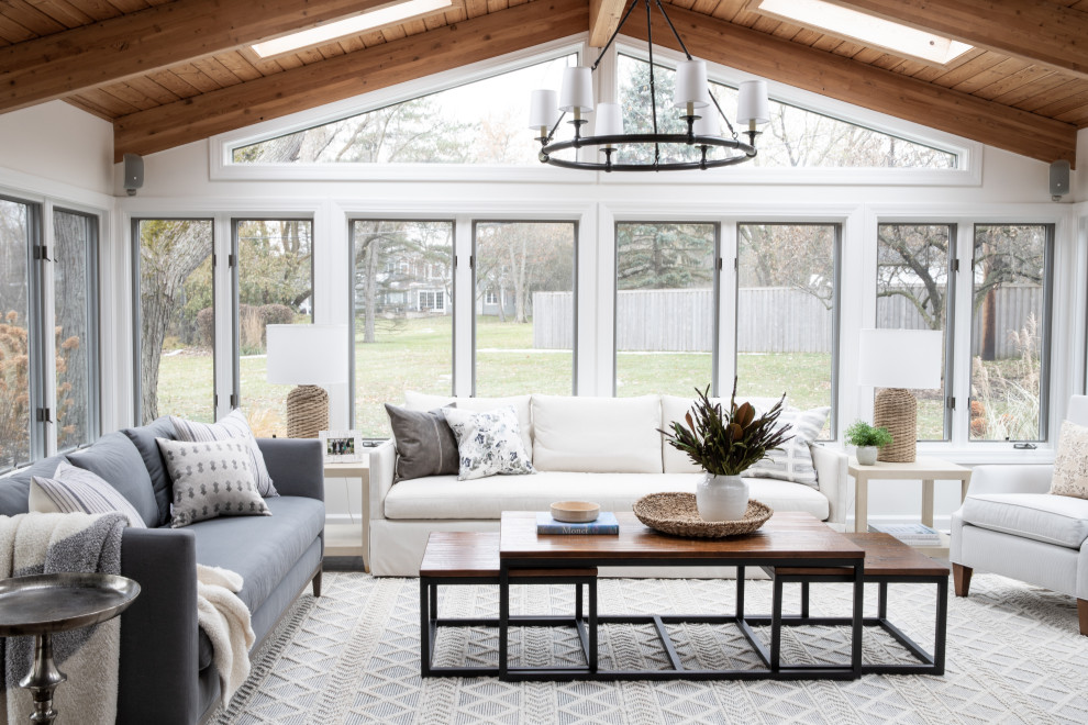 Downingwood House - Transitional - Sunroom - Chicago - by Laura Design ...