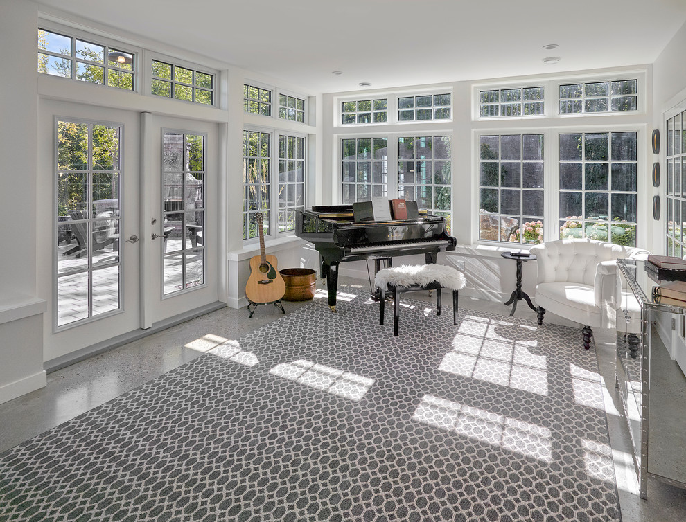 Federal Style Residence Traditional Sunroom Edmonton by Fuse