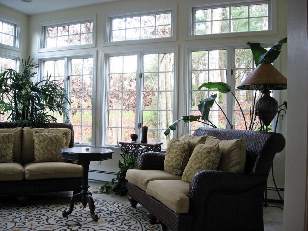 Floor to Ceiling Windows - Traditional - Sunroom - Boston - by Wright ...