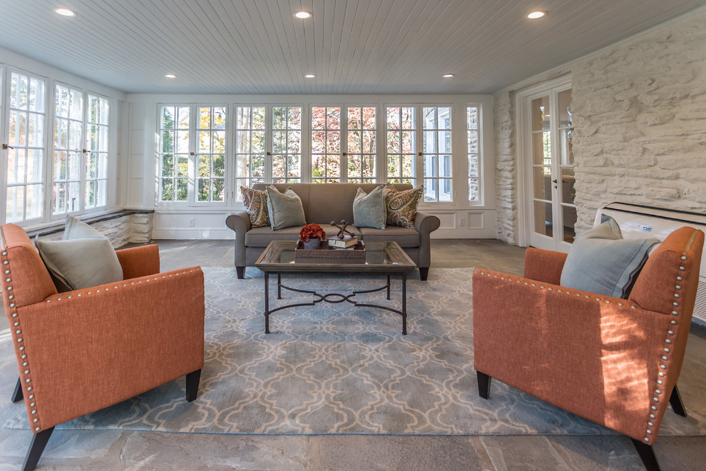 Tudor Style Sunroom - Pinterest