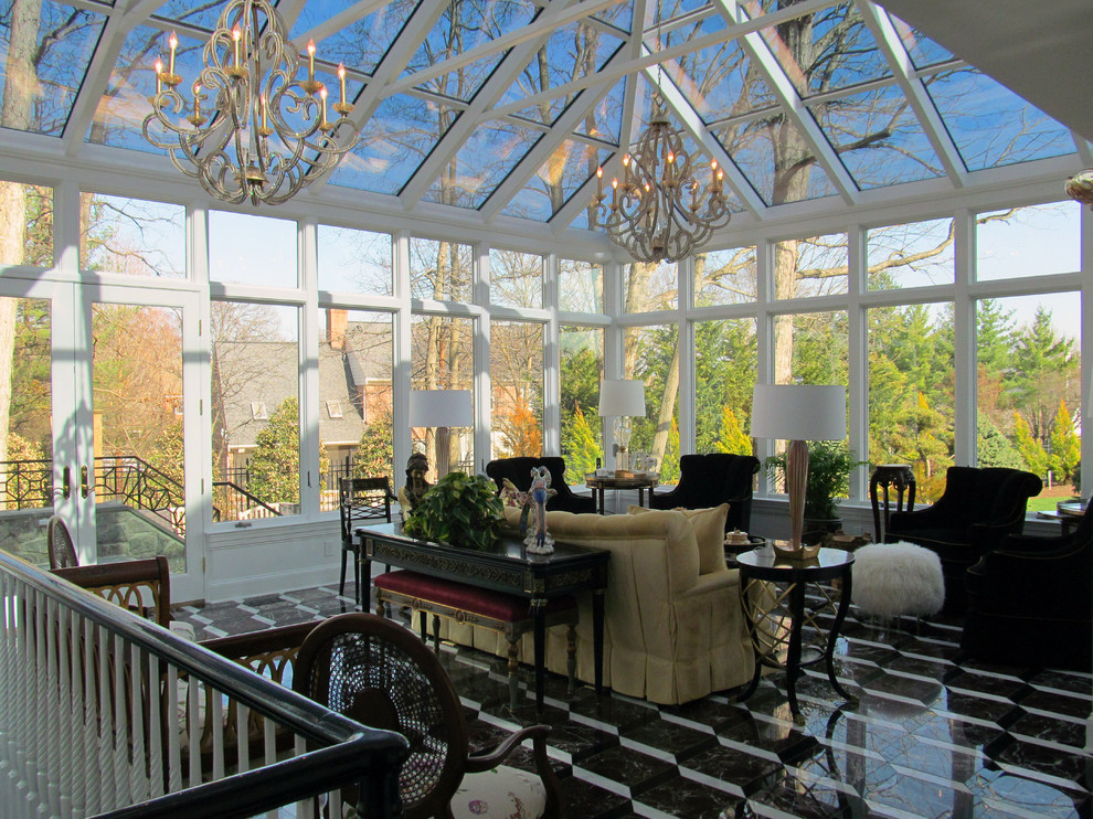 Gaithersburg - Georgian Sunroom - Contemporary - Sunroom - DC Metro ...