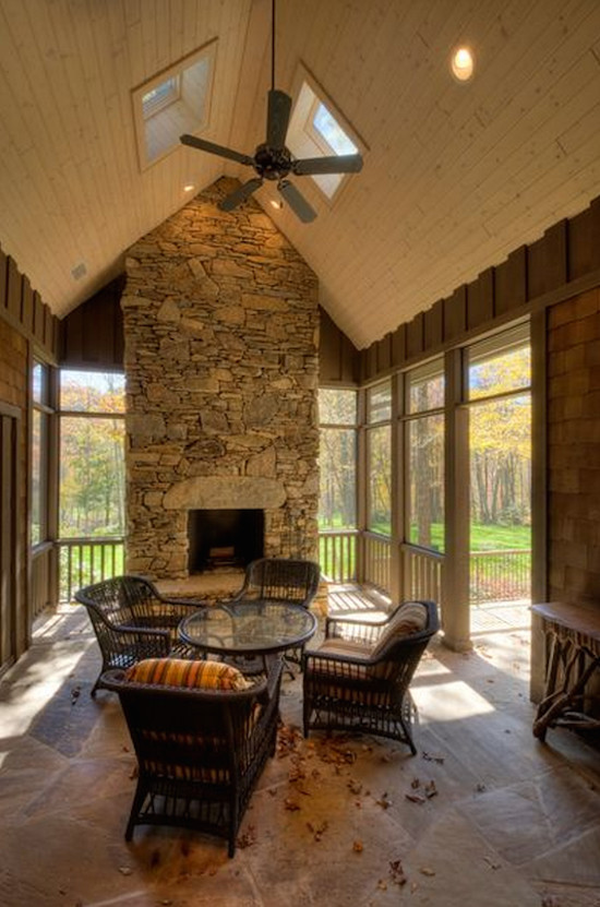 Inspiration for a mid-sized craftsman sunroom remodel in Charlotte