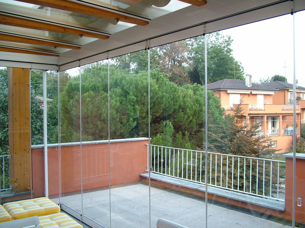 Foto di una veranda contemporanea