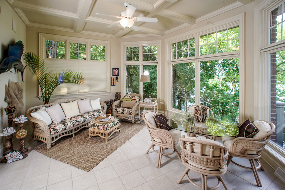 Grandview Manor Traditional Sunroom Milwaukee by Barenz Builders Houzz