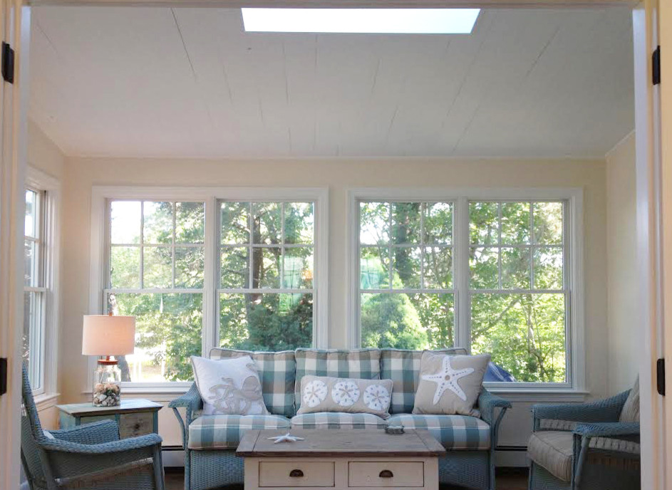 Harwich Port Cottage Traditional Sunroom Boston by Kurzhaus