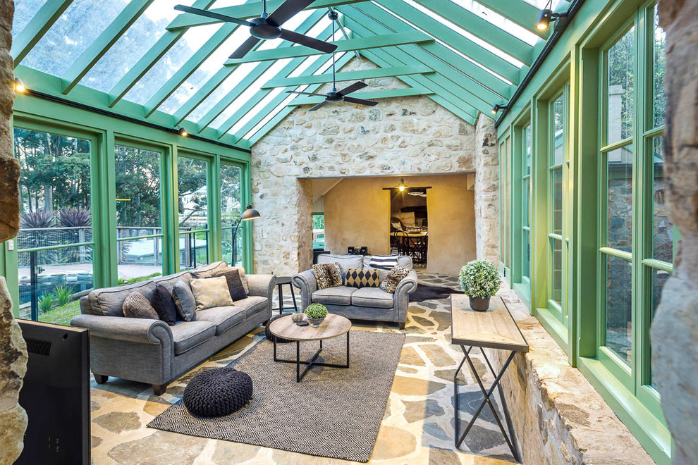 Heartwood Project Rustic Sunroom Adelaide by Hurren Architects