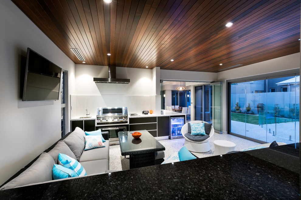 Hillarys Modern Sunroom Perth by Brian Burke Homes Houzz