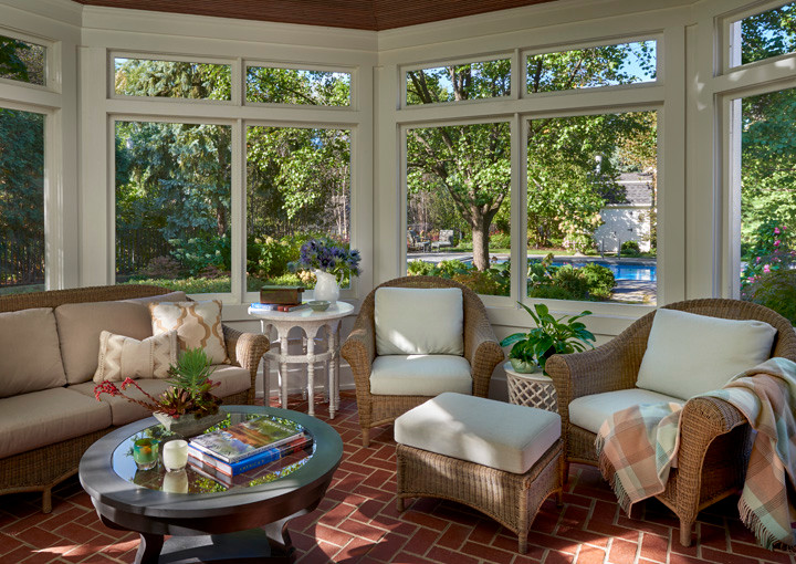 This is an example of a traditional conservatory in Chicago.