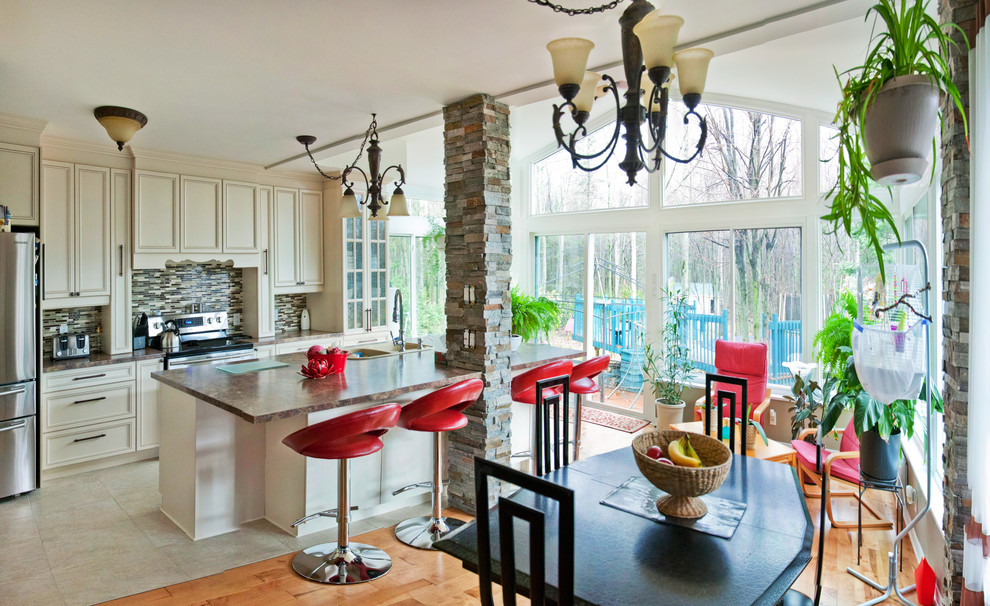 Kitchen/Dining Sunroom Addition Modern Sunroom Other by