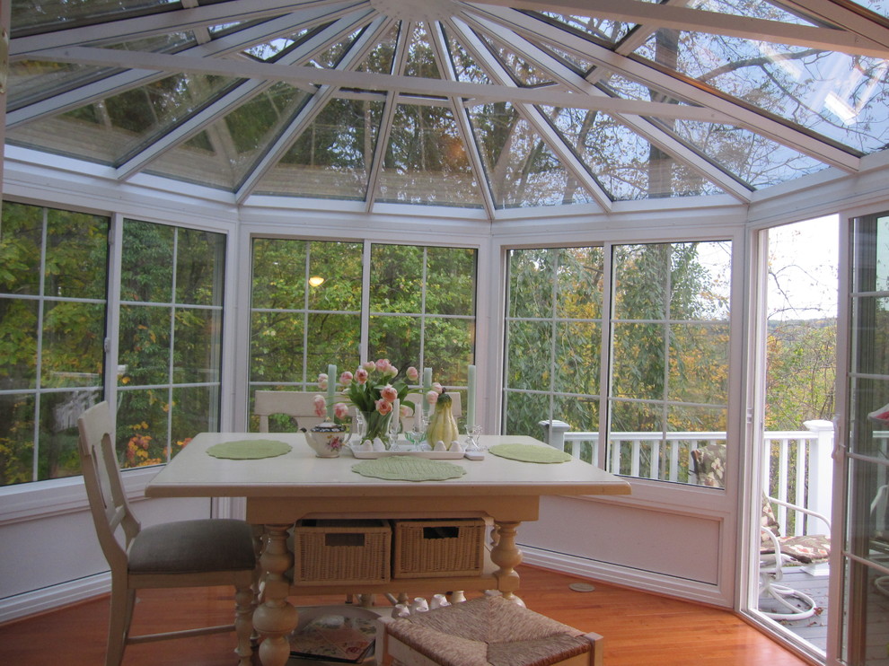 Light and Bright Shabbychic Style Sunroom Boston by New England Sunrooms