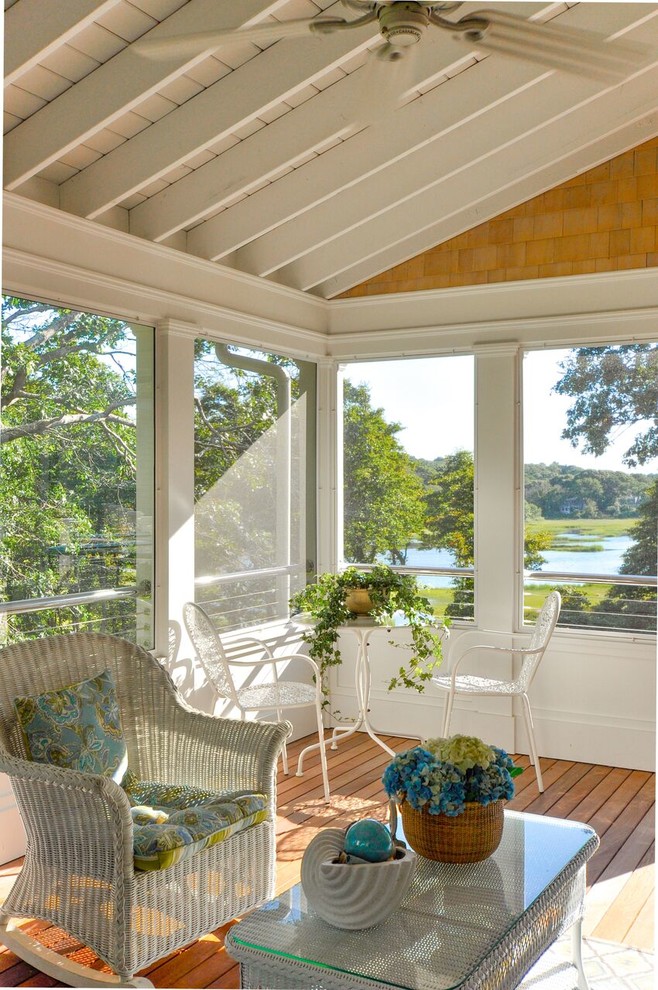 This is an example of a country conservatory in Boston.
