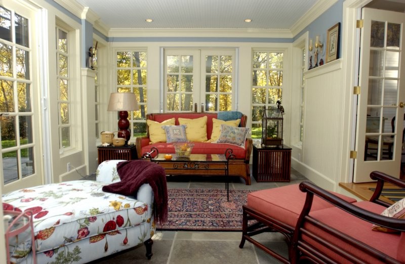 This is an example of a traditional conservatory in New York.