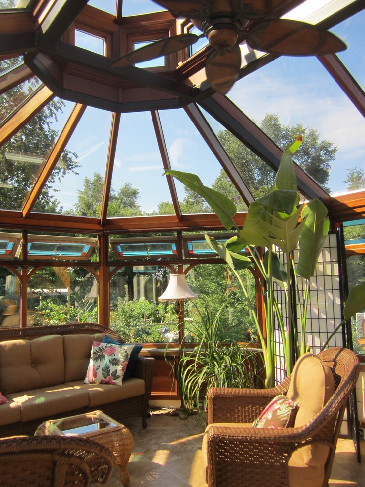 Traditional conservatory in Minneapolis.