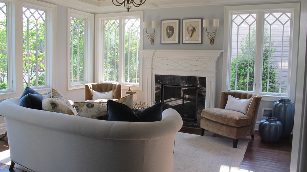 New Construction in Sea Girt Sunroom New York by I House